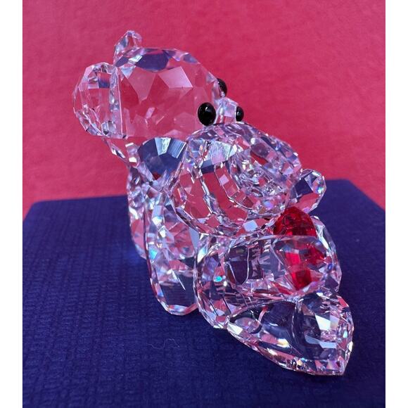 Swarovski You're The Best Kris Bear Crystal Figurine Signature Stamp Excellent - Picture 5 of 14
